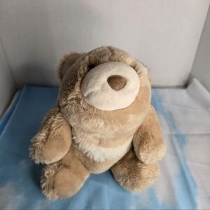 Gund Snuffles Bear 15168 Plush Stuffed Animal Tan Vintage Butterscotch